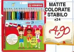 Bernava Matite colorate Stabilo offerta