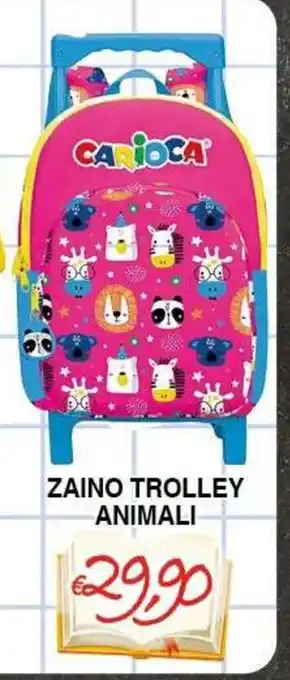 Zaino Trolley Animali Carioca