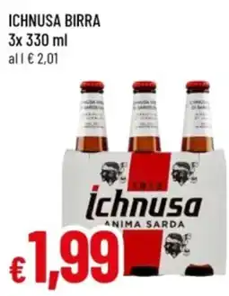 Famila Ichnusa birra offerta