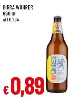 Famila Birra Wührer offerta