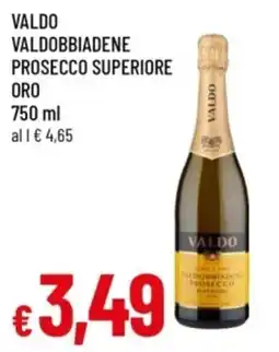 Famila Valdo Valdobbiadene Prosecco Superiore Oro offerta