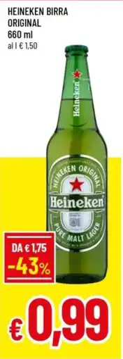 Famila Heineken birra original offerta