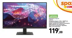 Spazio Conad Lenovo Monitor L27-4E 27" offerta