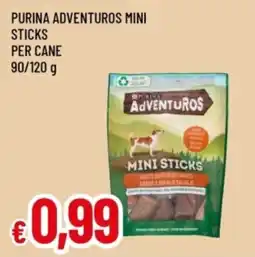 Famila Purina Adventuros Mini Sticks offerta