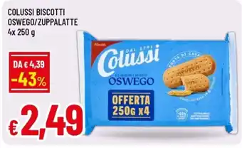 Colussi biscotti Oswego