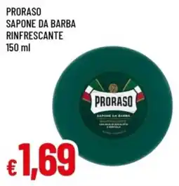 Famila Proraso sapone da barba rinfrescante offerta