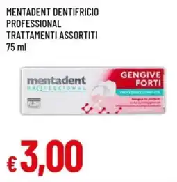 Famila Mentadent dentifricio professional gengive forti offerta