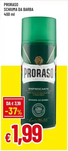Famila Proraso schiuma da barba rinfrescante offerta