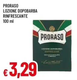 Famila Proraso lozione dopobarba rinfrescante offerta