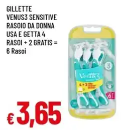 Famila Gillette Venus3 Sensitive offerta