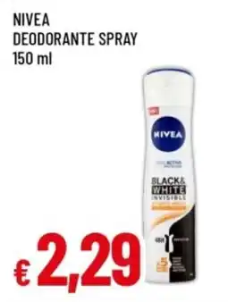 Famila Nivea deodorante spray offerta