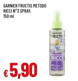 Famila Garnier Fructis Metodo Ricci N°3 Spray offerta