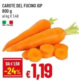 Famila Carote del Fucino IGP offerta