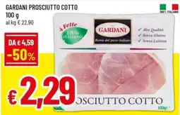 Famila Gardani prosciutto cotto offerta