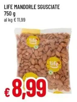 Famila Life mandorle sgusciate offerta