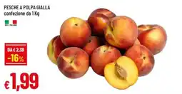 Famila Pesche a polpa gialla offerta