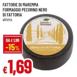 Famila Formaggio pecorino nero di fattoria offerta