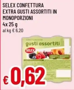 Famila Selex confettura extra gusti assortiti offerta