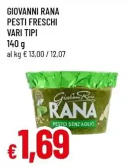 Famila Pesto senza aglio Rana offerta