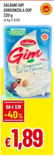 Famila Galbani Gim Gorgonzola DOP offerta