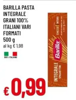 Famila Barilla pasta integrale offerta