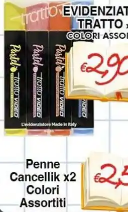 Bernava Evidenziatore Tratto Colori Assortiti offerta