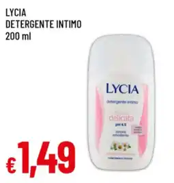Famila Lycia detergente intimo offerta