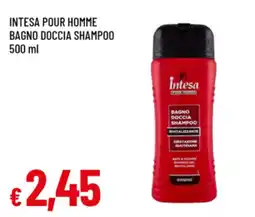Famila Intesa pour homme bagno doccia shampoo offerta