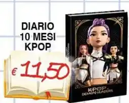 Bernava Diario 10 mesi Kpop offerta