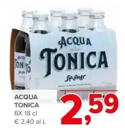 Todis Acqua tonica Spumer offerta