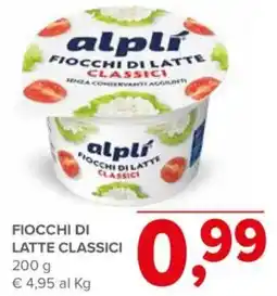 Todis alpli fiocchi di latte classici offerta