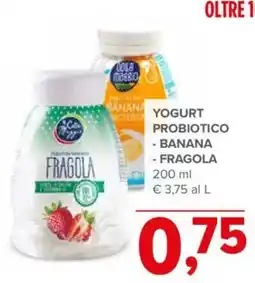 Todis Yogurt probiotico fragola offerta
