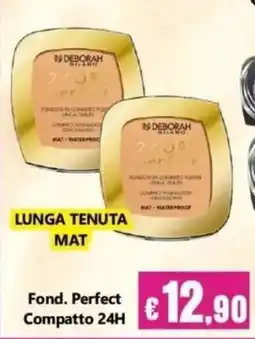 Euroshop Fond. Perfect Compatto 24H Deborah Milano offerta