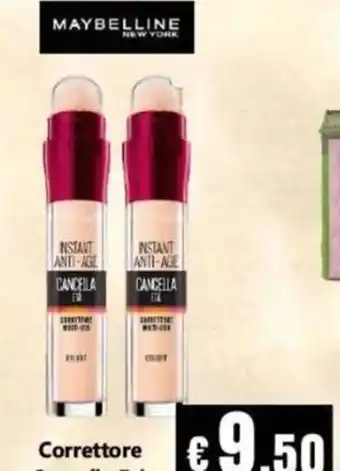Maybelline New York Correttore Instant Anti-Age Cancellia