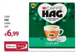 Futura Supermercati Caffè HAG cialde offerta