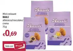 Futura Supermercati Mini croissant BAULI offerta