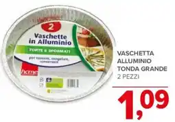 Todis Vaschette in Alluminio offerta