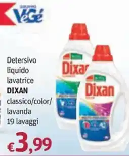 Futura Supermercati Detersivo liquido lavatrice DIXAN classico/lavanda offerta