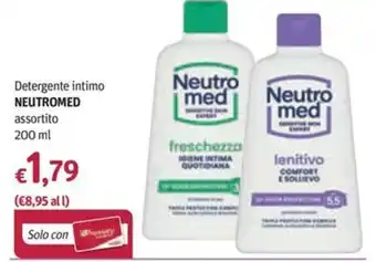Futura Supermercati Detergente intimo Neutromed offerta