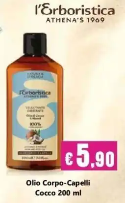 Euroshop l'Erboristica Olio Corpo-Capelli Cocco offerta