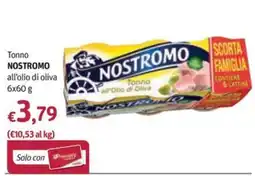 Futura Supermercati Tonno Nostromo all'olio di oliva offerta