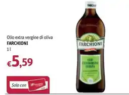Futura Supermercati Olio extra vergine di oliva Farchioni offerta