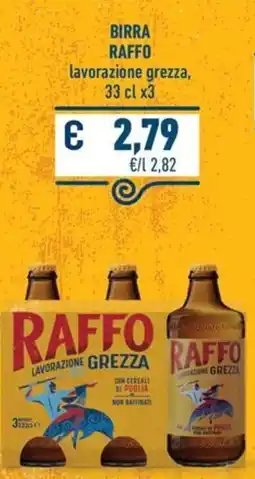 Conad Superstore Birra Raffo lavorazione grezza offerta