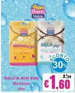 Euroshop Malizia Bon Bon Maschere viso offerta