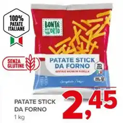 Todis Bonta patate stick da forno offerta
