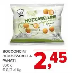 Todis Bocconcini di mozzarella panati offerta