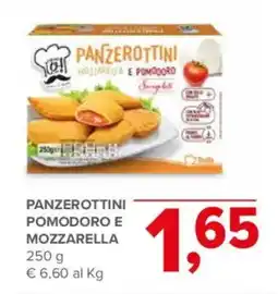 Todis Panzerottini pomodoro e mozzarella offerta