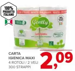 Todis Gently carta igienica offerta