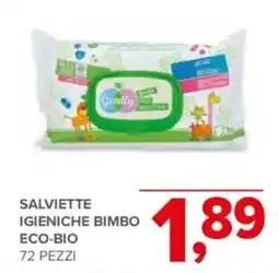 Todis Salviette igieniche bimbo eco-bio offerta