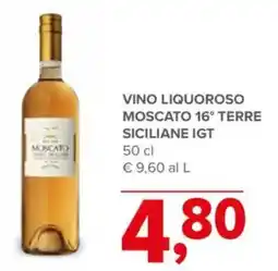 Todis Moscato 16° Terre Siciliane IGT offerta